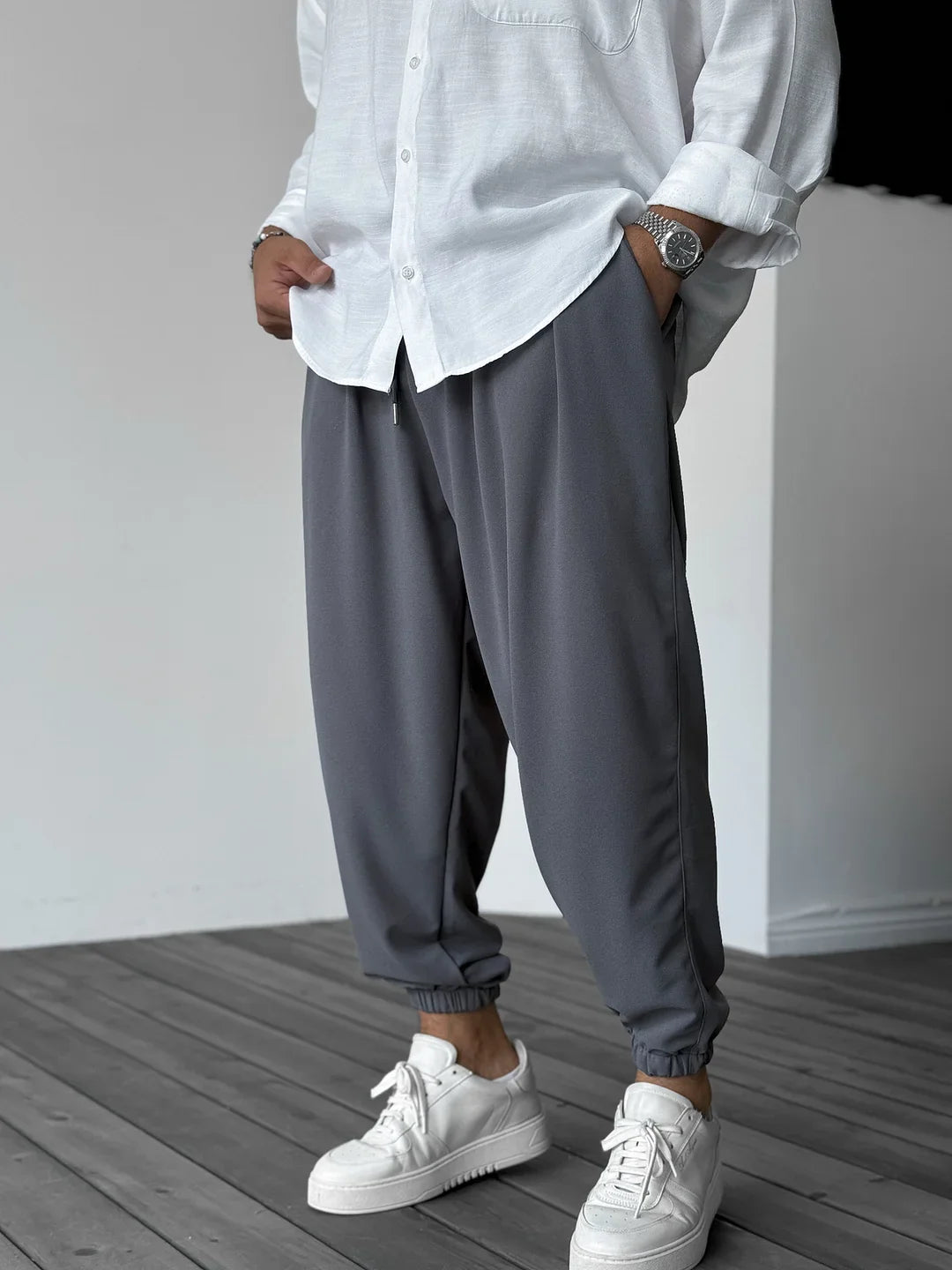 Caïro Blanc Joggers