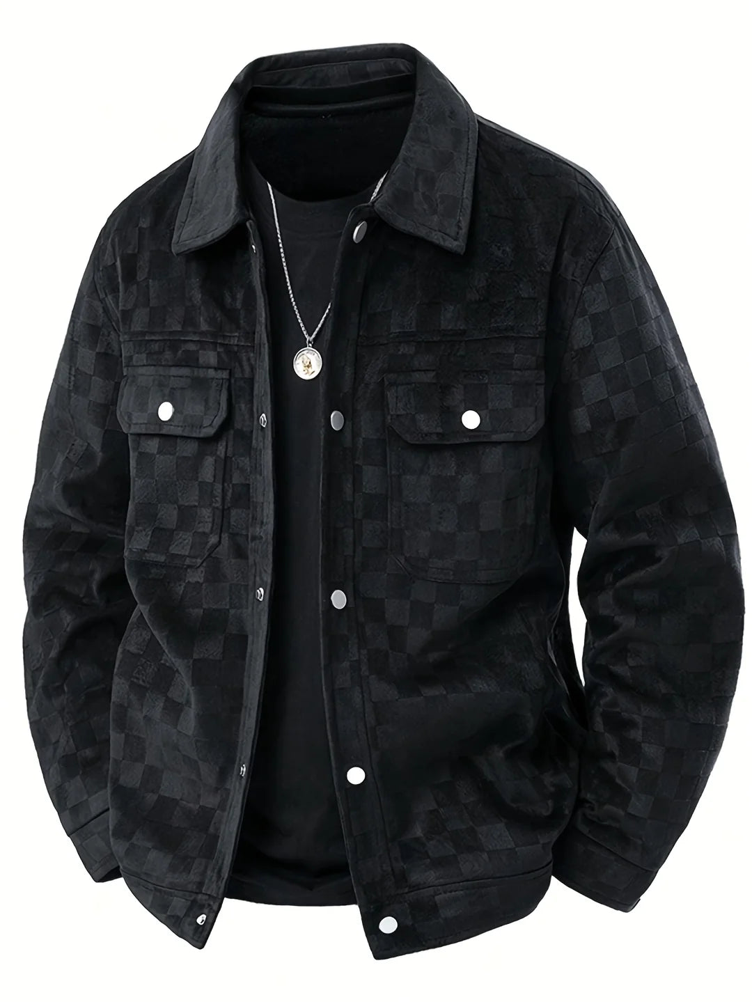 Alvaré Checkered Suede Jacket