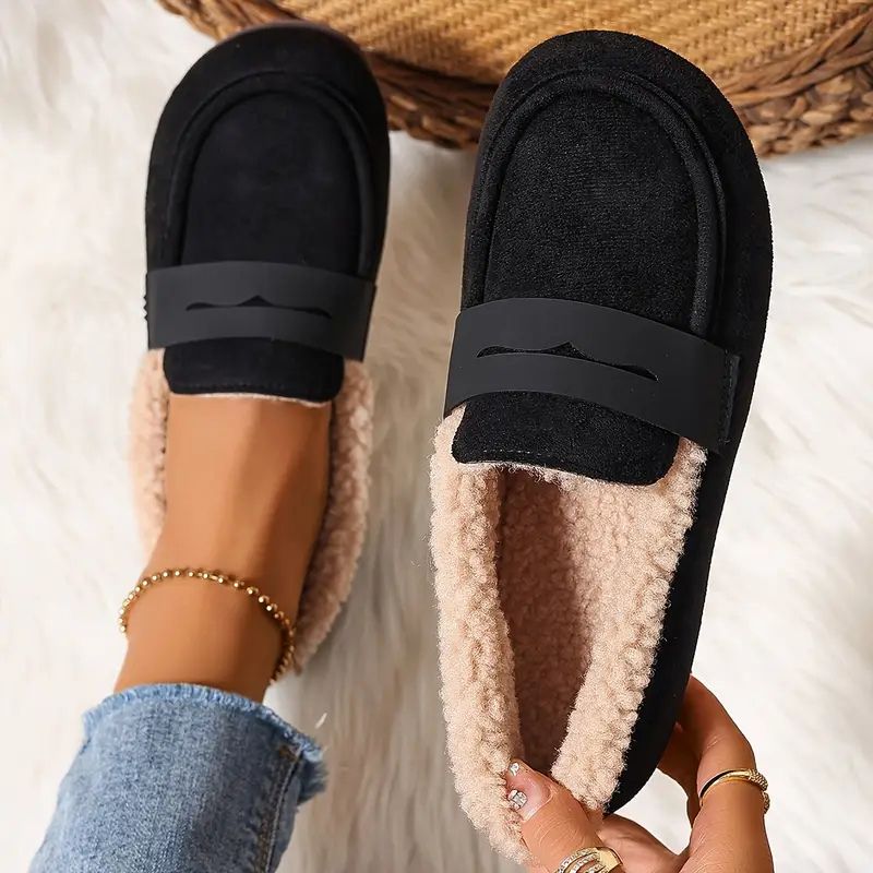 Claudia Fur Loafers