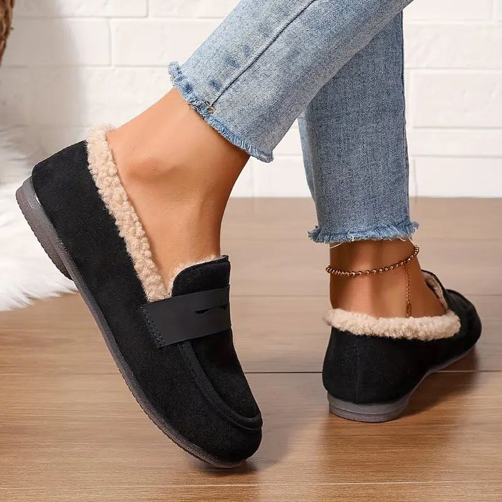 Claudia Fur Loafers