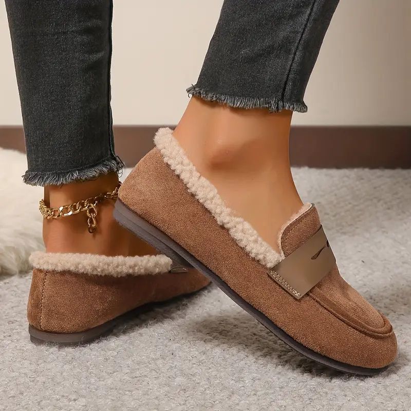 Claudia Fur Loafers