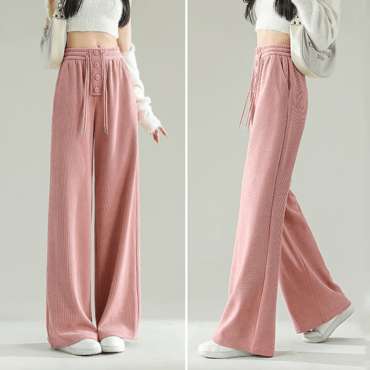 Emilia-Calou Casual Ribbed Sweatpants