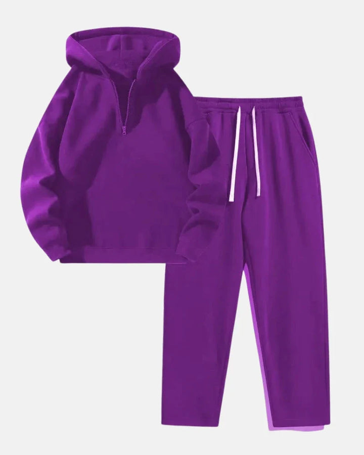 Balvetti Quarter-Zip Lounge Set