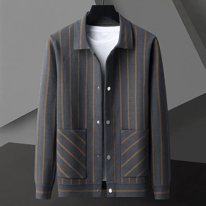 Xavero Virgin Wool Cardigan