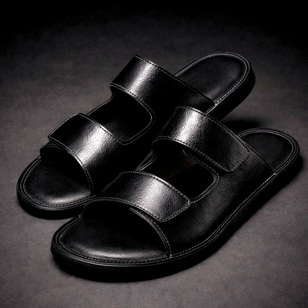 Montavio Leather Slides