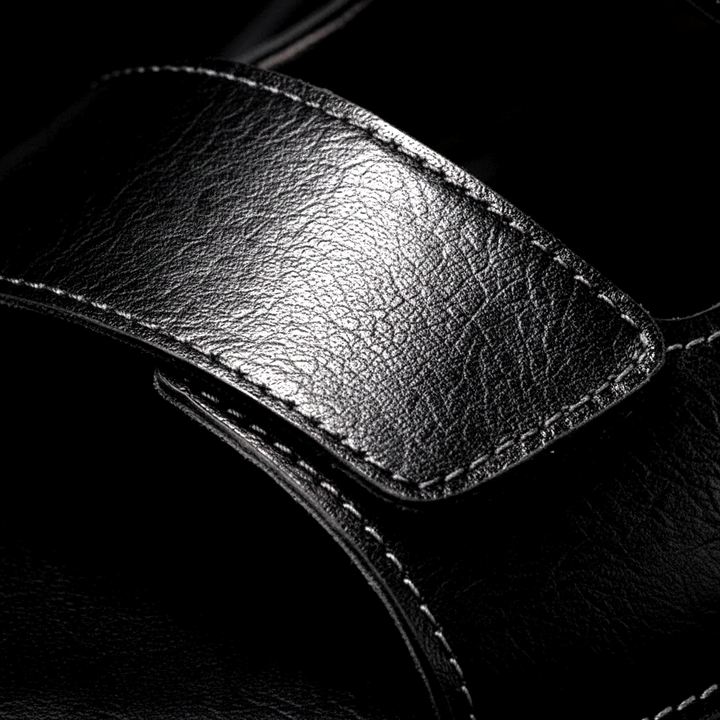 Montavio Leather Slides