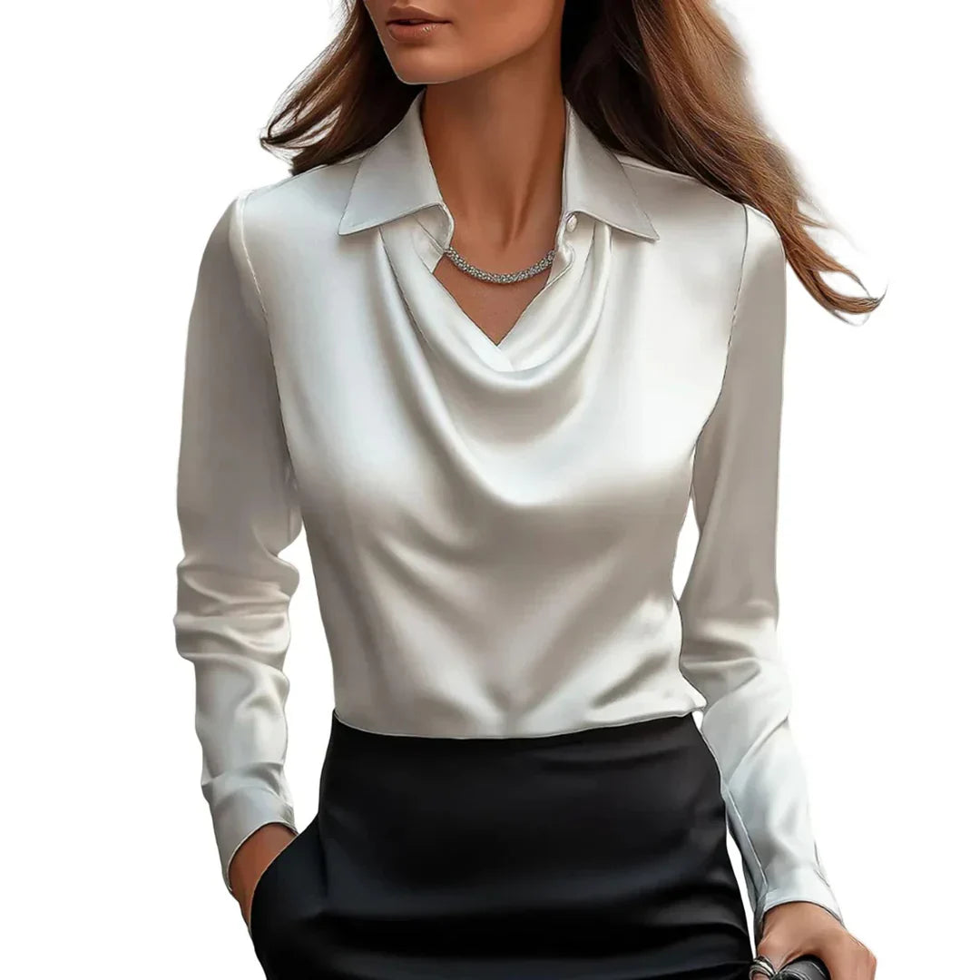 Serena Satin Blouse