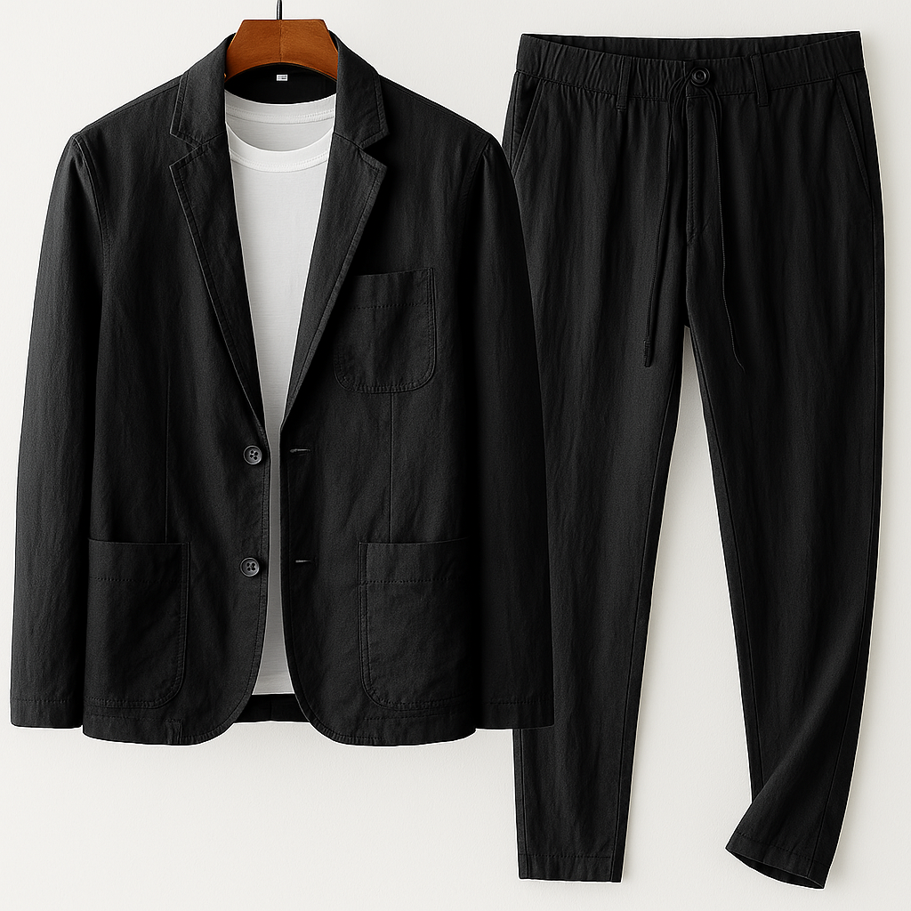 Weston Linen Tailored Set