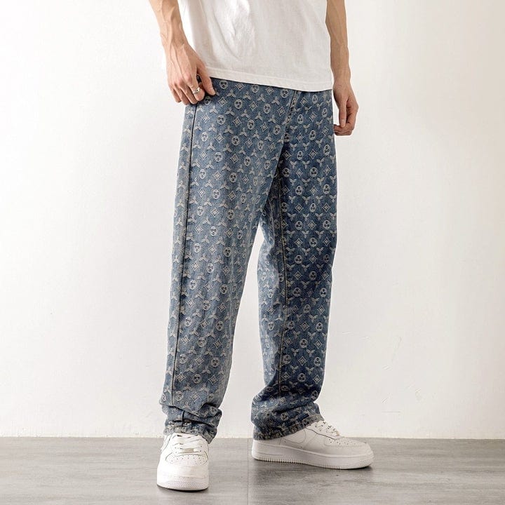 Jacquard Jeans
