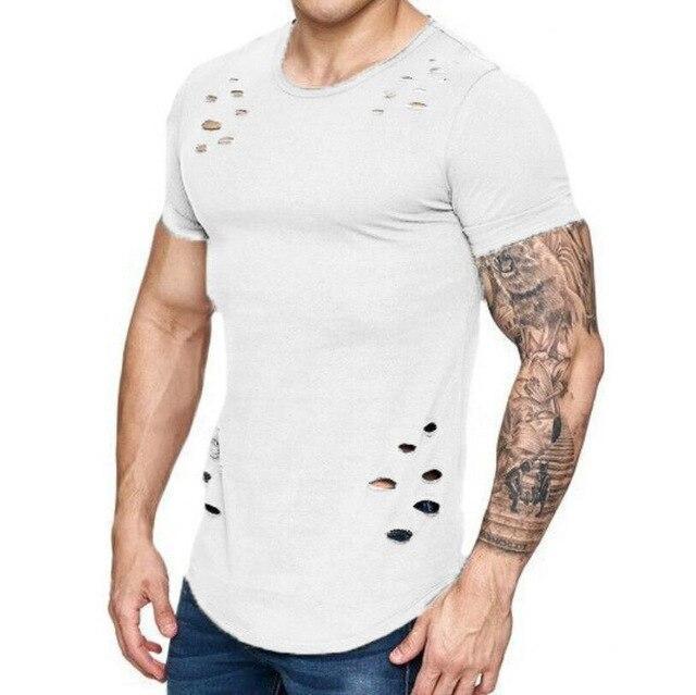 Hole Design T-Shirt