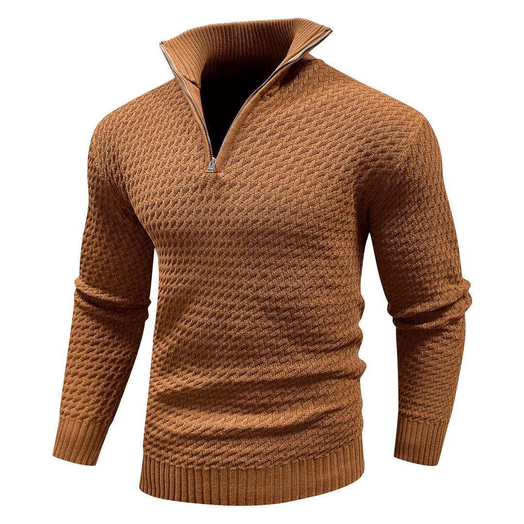 Charlie Premium Knitted Quarter-Zip
